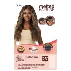 Outre Melted Hairline Glueless Synthetic HD Lace Front Wig - SHAKIRA -Outre qlmhsha8