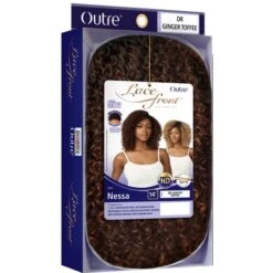 Outre Synthetic Hair 5" Deep Parting HD Lace Front Wig - NESSA 10 Outre Synthetic Hair 5" Deep Parting HD Lace Front Wig - NESSA -Outre qlnes5