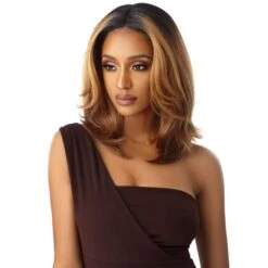 Outre Soft & Natural Synthetic Lace Front Wig NEESHA 201 8 Outre Soft & Natural Synthetic Lace Front Wig NEESHA 201 -Outre qlnsnn201 3