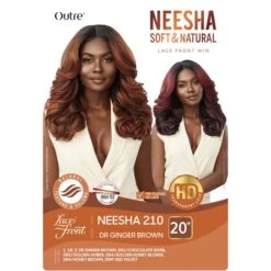 Outre Neesha Soft & Natural Synthetic HD Lace Front Wig - NEESHA 210 10 Outre Neesha Soft & Natural Synthetic HD Lace Front Wig - NEESHA 210 -Outre qlnsnn210 5