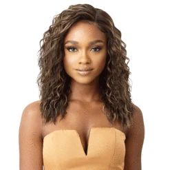 Outre Synthetic HD Transparent Lace Front Wig - ODELIA