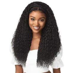 Outre Synthetic 13X2 HD LACE FRONTAL WIG HALO STITCH BRAID 26