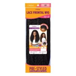 Outre Synthetic 13X2 HD LACE FRONTAL WIG HALO STITCH BRAID 26 -Outre qlohsb26 6