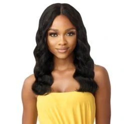 Outre 100% Unprocessed Human Hair Lace Part Wig - OCEAN BODY 20 -Outre qlphdob20 2