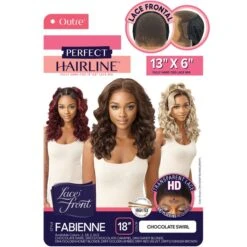 Outre Perfect Hairline Synthetic 13X6 HD Lace Front Wig - FABIENNE 12 Outre Perfect Hairline Synthetic 13X6 HD Lace Front Wig - FABIENNE -Outre qlphfab 6