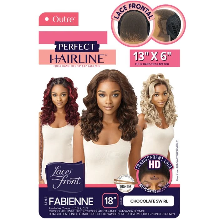 Outre Perfect Hairline Synthetic 13X6 HD Lace Front Wig - FABIENNE 6 Outre Perfect Hairline Synthetic 13X6 HD Lace Front Wig - FABIENNE - Image 6