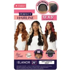 Outre Perfect Hairline Synthetic Hair Glueless 13x5 HD Lace Front Wig - ELANOR 12 Outre Perfect Hairline Synthetic Hair Glueless 13x5 HD Lace Front Wig - ELANOR -Outre qlphlela6