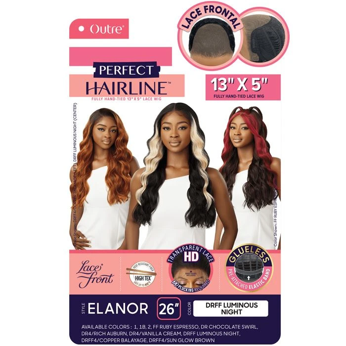 Outre Perfect Hairline Synthetic Hair Glueless 13x5 HD Lace Front Wig - ELANOR 6 Outre Perfect Hairline Synthetic Hair Glueless 13x5 HD Lace Front Wig - ELANOR - Image 6