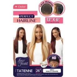 Outre Perfect Hairline Synthetic 13X6 HD Lace Front Wig - TATIENNE -Outre qlphltat 6