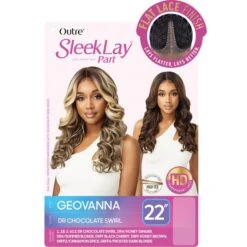 Outre Sleeklay Part Synthetic HD Lace Front Wig - GEOVANNA -Outre qlsgeo 5