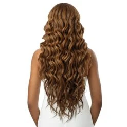 Outre Sleek Lay Synthetic HD Lace Front Wig - ADELAIDE -Outre qlslade 5