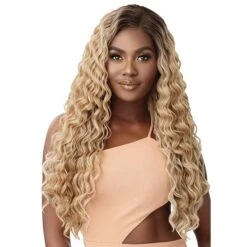 Outre Sleeklay Part Synthetic HD Lace Front Wig - ASMARA