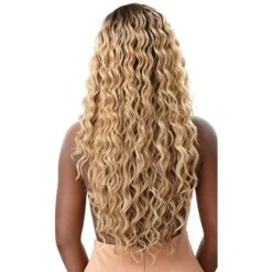 Outre Sleeklay Part Synthetic HD Lace Front Wig - ASMARA -Outre qlslasm 3