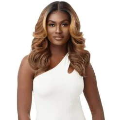 Outre Sleeklay Part Synthetic HD Lace Front Wig - BRIZELLA