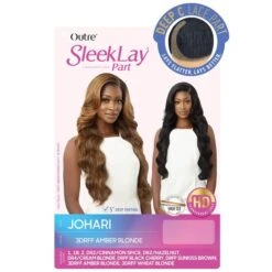 Outre Sleeklay Part Synthetic HD Lace Front Wig - JOHARI -Outre qlslcjoh 6