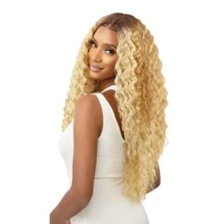 Outre SleekLay HD Part Synthetic Flat Lace Front Wig - DONATELLA -Outre qlsldon 2