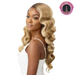 Outre Sleeklay Part Synthetic HD Lace Front Wig - LAVETTE 8 Outre Sleeklay Part Synthetic HD Lace Front Wig - LAVETTE -Outre qlsllav 3