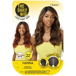 Outre The Daily Wig Synthetic Hair Lace Part Wig - HANNA -Outre qpdhan6