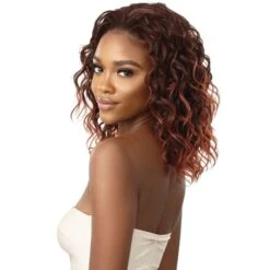 Outre Quick Weave Wet & Wavy Style Synthetic Half Wig - LOOSE CURL 18