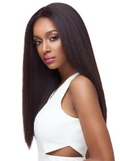 Outre Synthetic Swiss X 4X4 Lace Front Wig - VIXEN BLOW OUT STRAIGHT