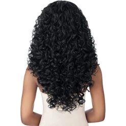 Outre Synthetic Double U Vixen Swiss Lace Front Wig - RYLEE -Outre rylee back