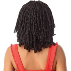 Outre Twisted Up 4x4 Lace Front Braid Wig STRAIGHT BOMB TWIST 14" -Outre sbt back
