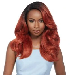 Outre Swiss Synthetic Lace L Parting Lace Front Wig - SHERISE