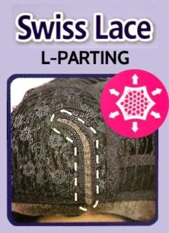 Outre Swiss Synthetic Lace L Parting Lace Front Wig - SHERISE 7 Outre Swiss Synthetic Lace L Parting Lace Front Wig - SHERISE -Outre soft lace front swiss l parting 1 2 1