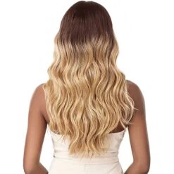 Outre Synthetic I Part Swiss Lace Front Wig - STEVIE 9 Outre Synthetic I Part Swiss Lace Front Wig - STEVIE -Outre stevie back