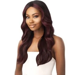 Outre Synthetic I Part Swiss Lace Front Wig - STEVIE 7 Outre Synthetic I Part Swiss Lace Front Wig - STEVIE -Outre stevie c